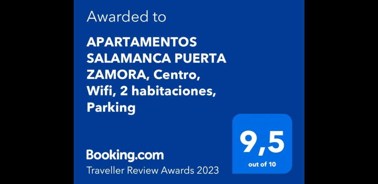 Apartamentos Salamanca Puerta Zamora, Centro, Wifi, 2 Habitaciones, Parking מראה חיצוני תמונה